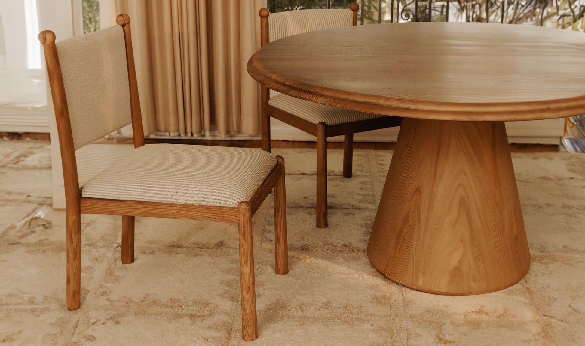 Tutto Dining Table Natural by Moe's Home Collection - view 8