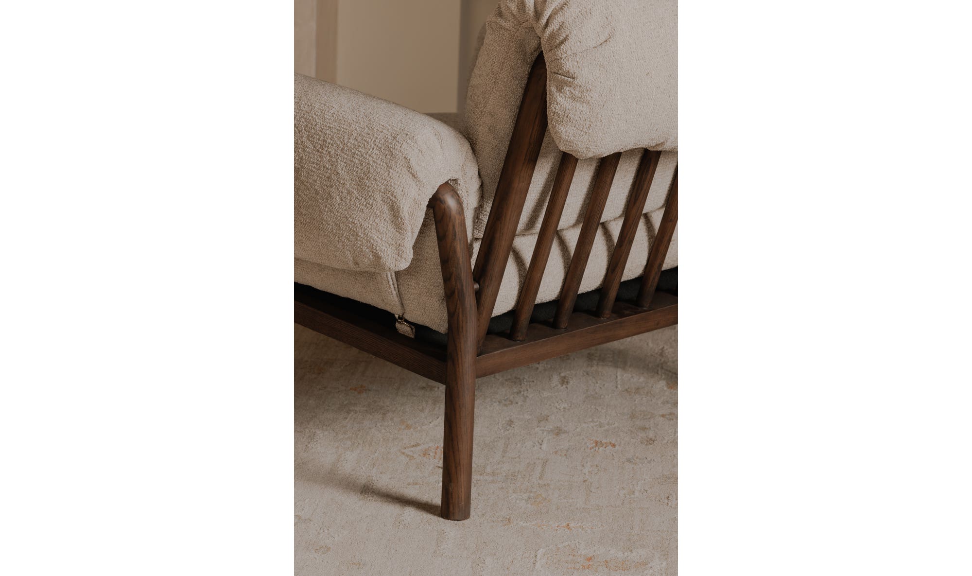 Cardero Lounge Chair Beige by Moe's Home Collection - view 9