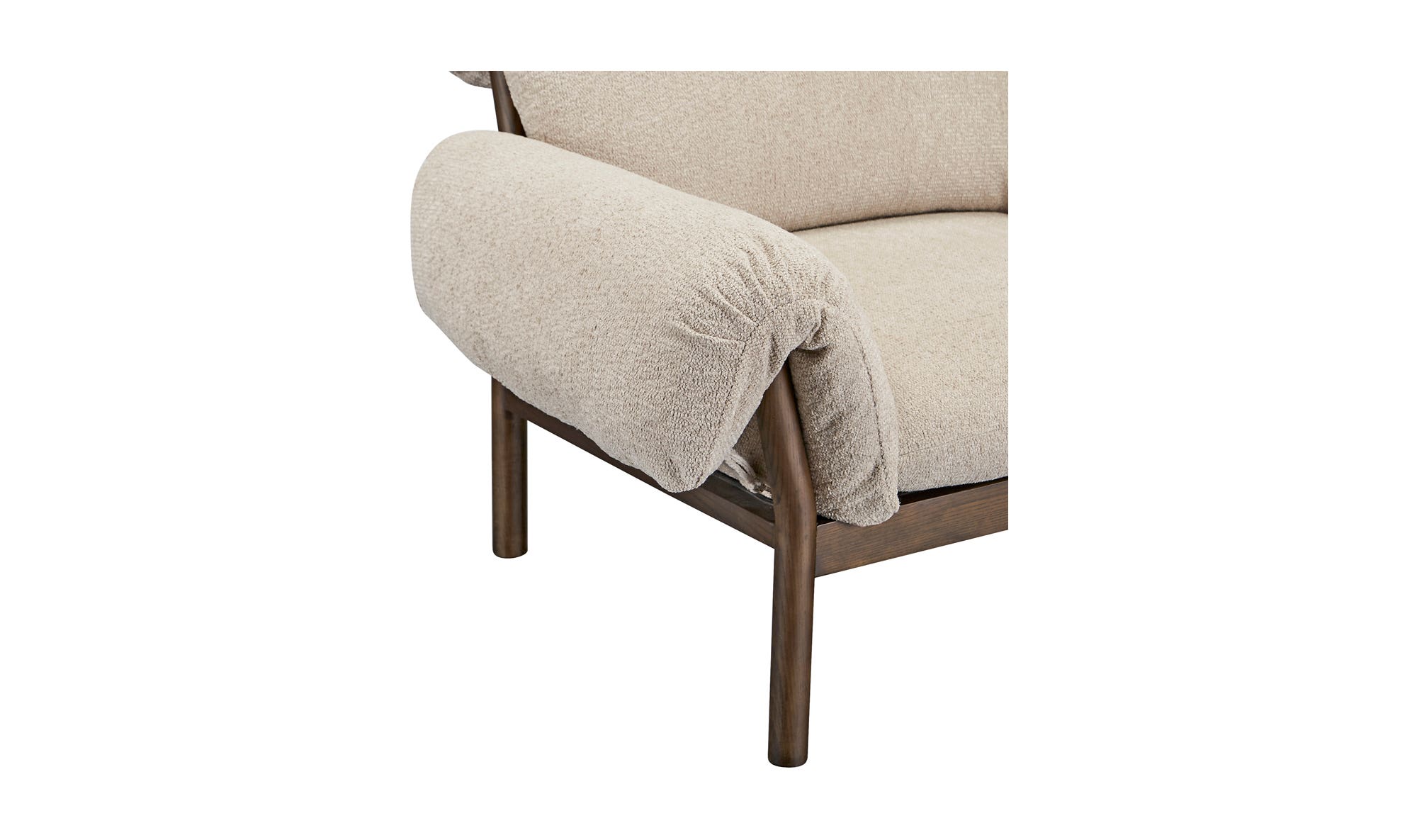 Cardero Lounge Chair Beige by Moe's Home Collection - view 13
