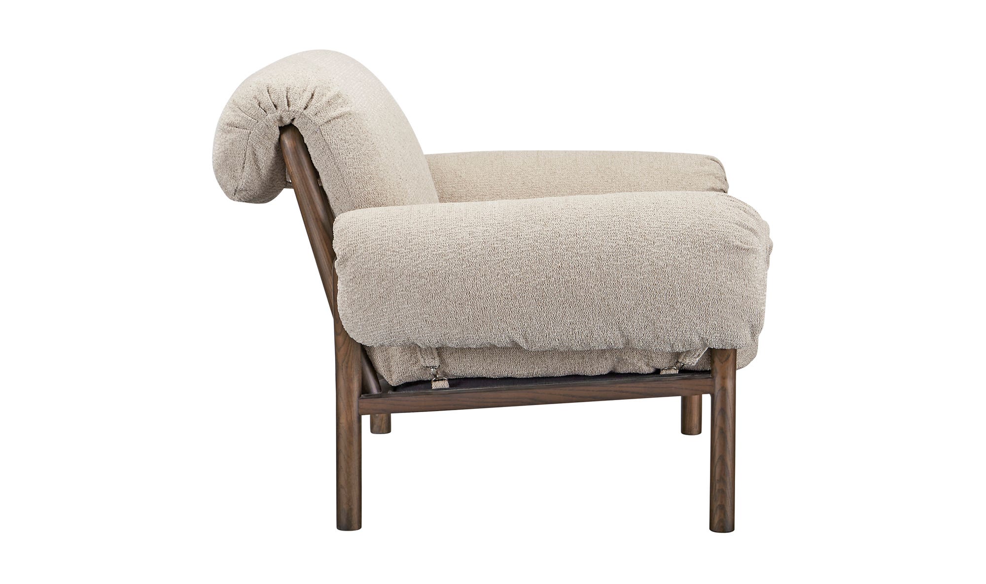 Cardero Lounge Chair Beige by Moe's Home Collection - view 11