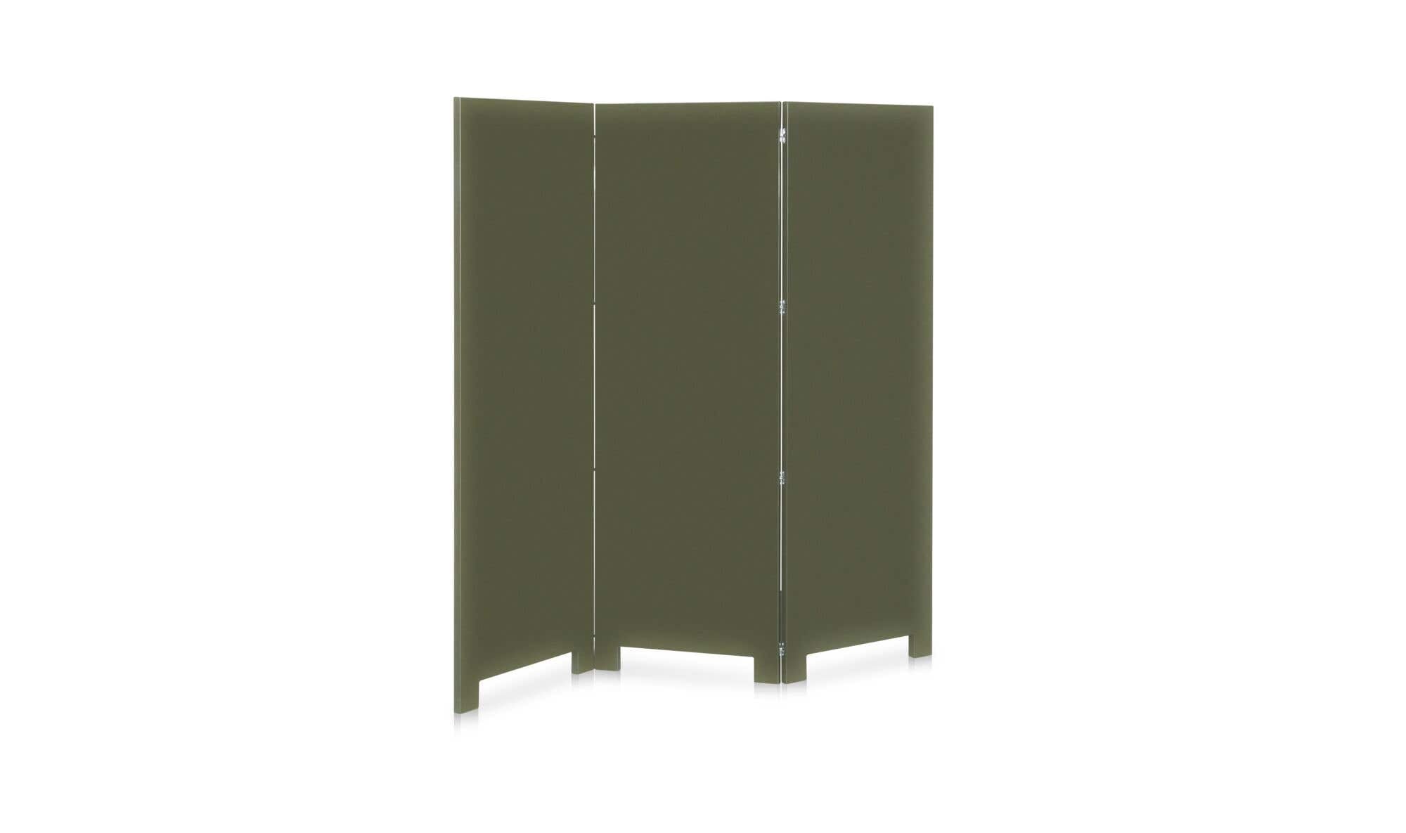 Garbo Screen Deep Olive Lacquer by Moe's Home Collection - view 4