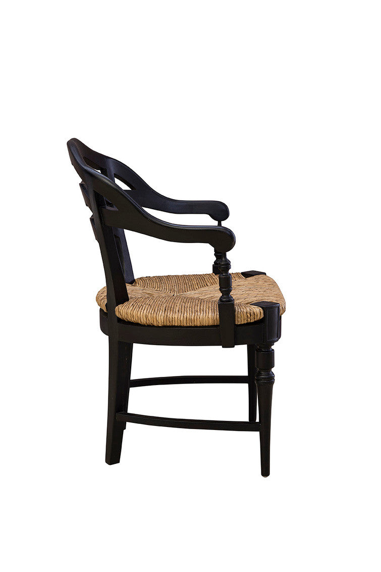 Black Maverick Arm Chair - 24'