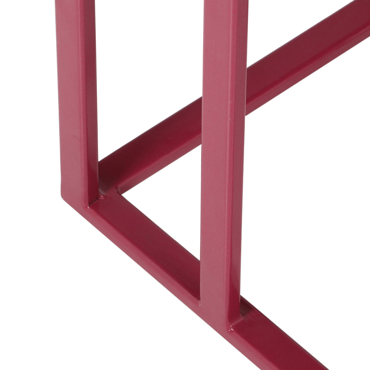 Elements Tanu C Table Enamel Top End Table - Plum by Urbia - detail 6