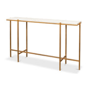 Shagreen Console Table, Osprey White by Sarreid Ltd
