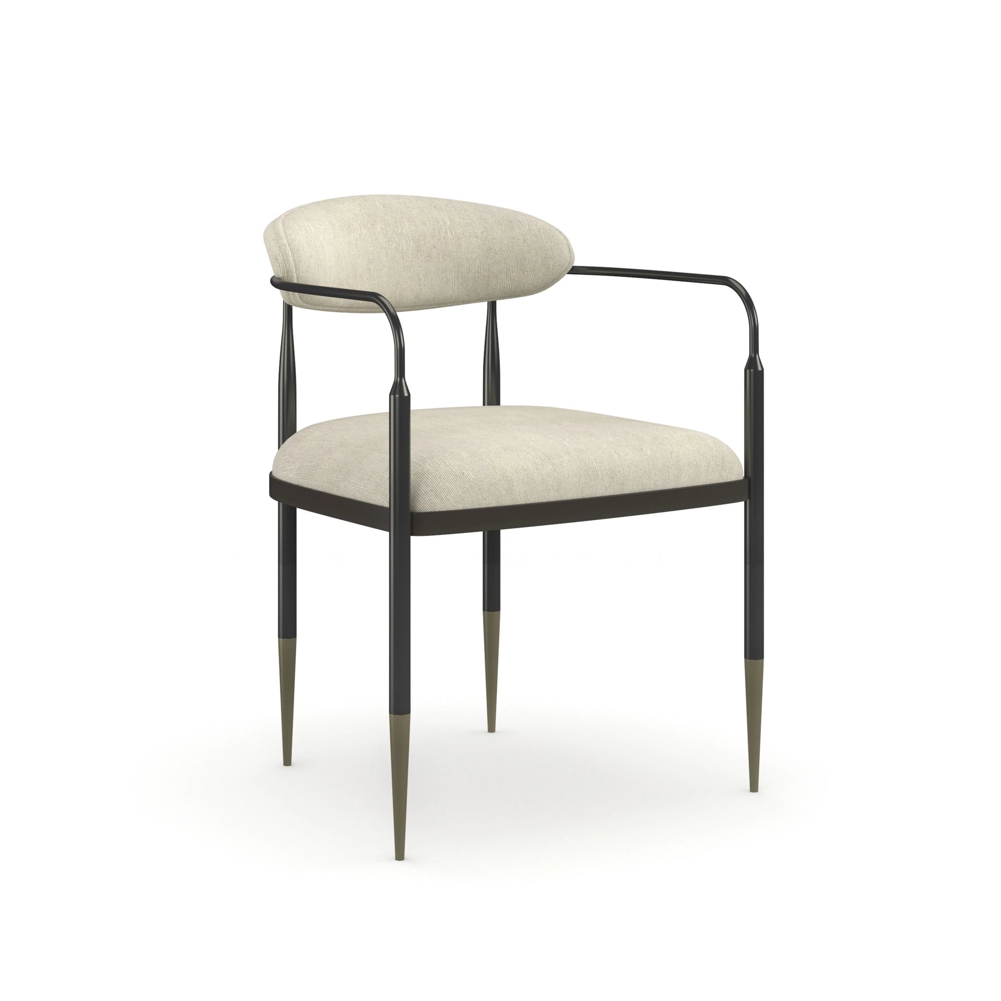 Epoch Armchair Champagne Gold 23" by Caracole - view 4