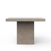 Mixx - Una - 59" Square Bar Height Dining Table - Dark Grey