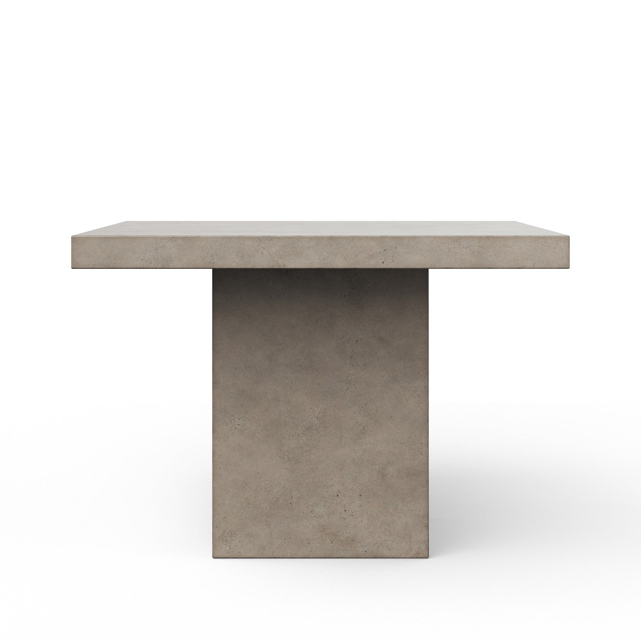 Mixx - Una - 59" Square Bar Height Dining Table - Dark Grey