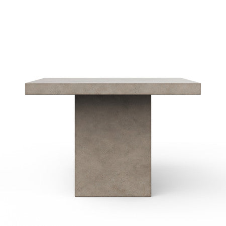 Mixx Una 59" Square Bar Height Dining Table - Dark Grey