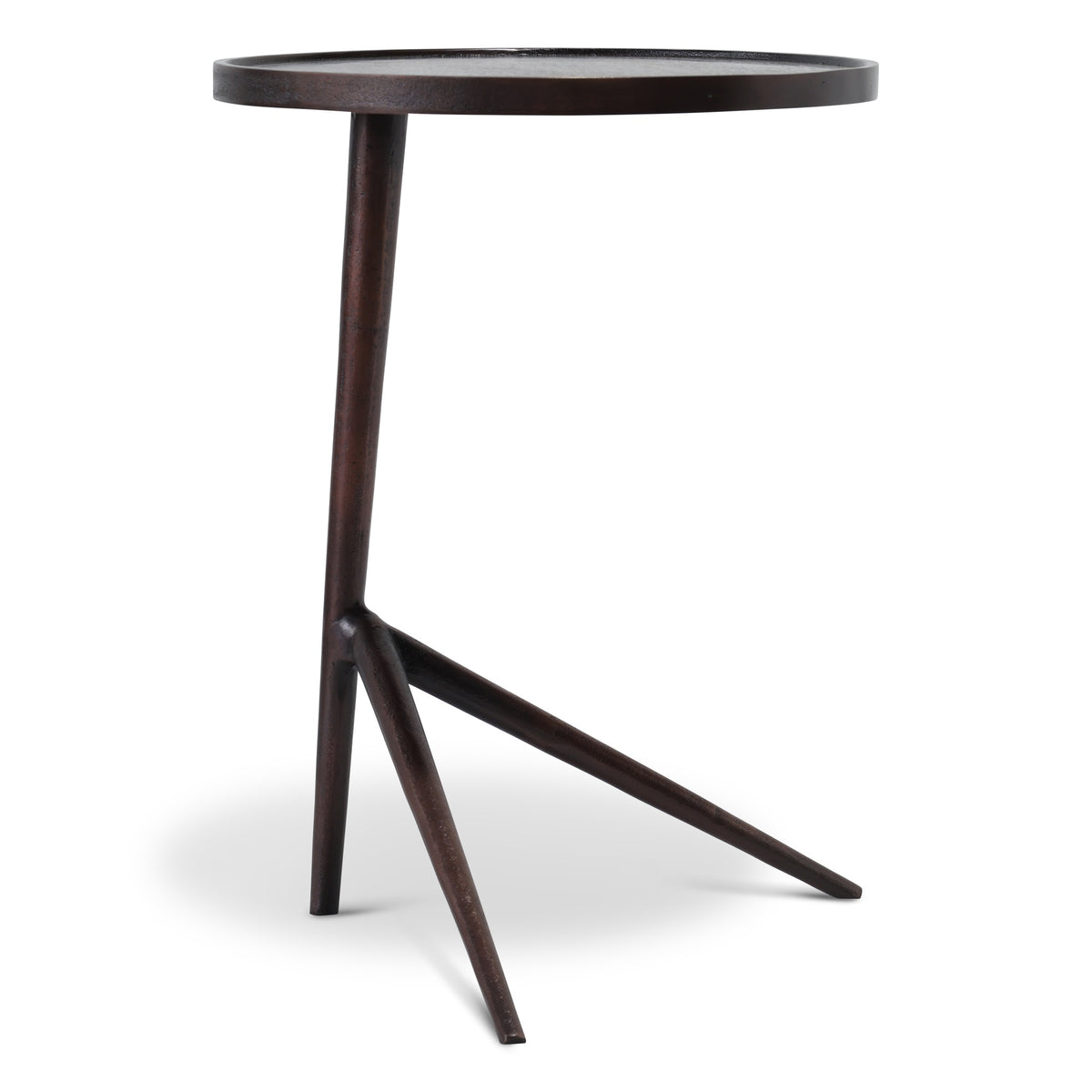 Leo End Table Antique Copper, 22.5" by Urbia - detail 2