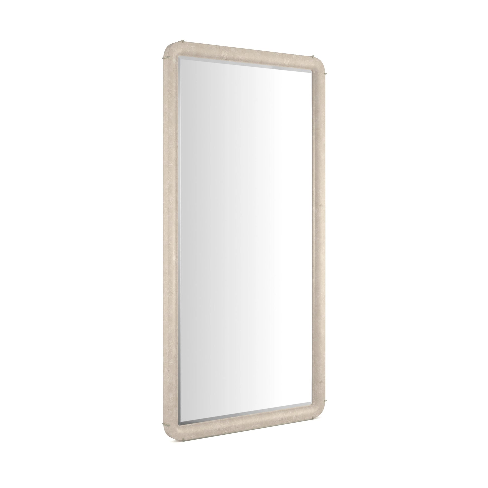 Salver Floor Mirror Oracle Silver Leaf 40.50" by Caracole - view 2
