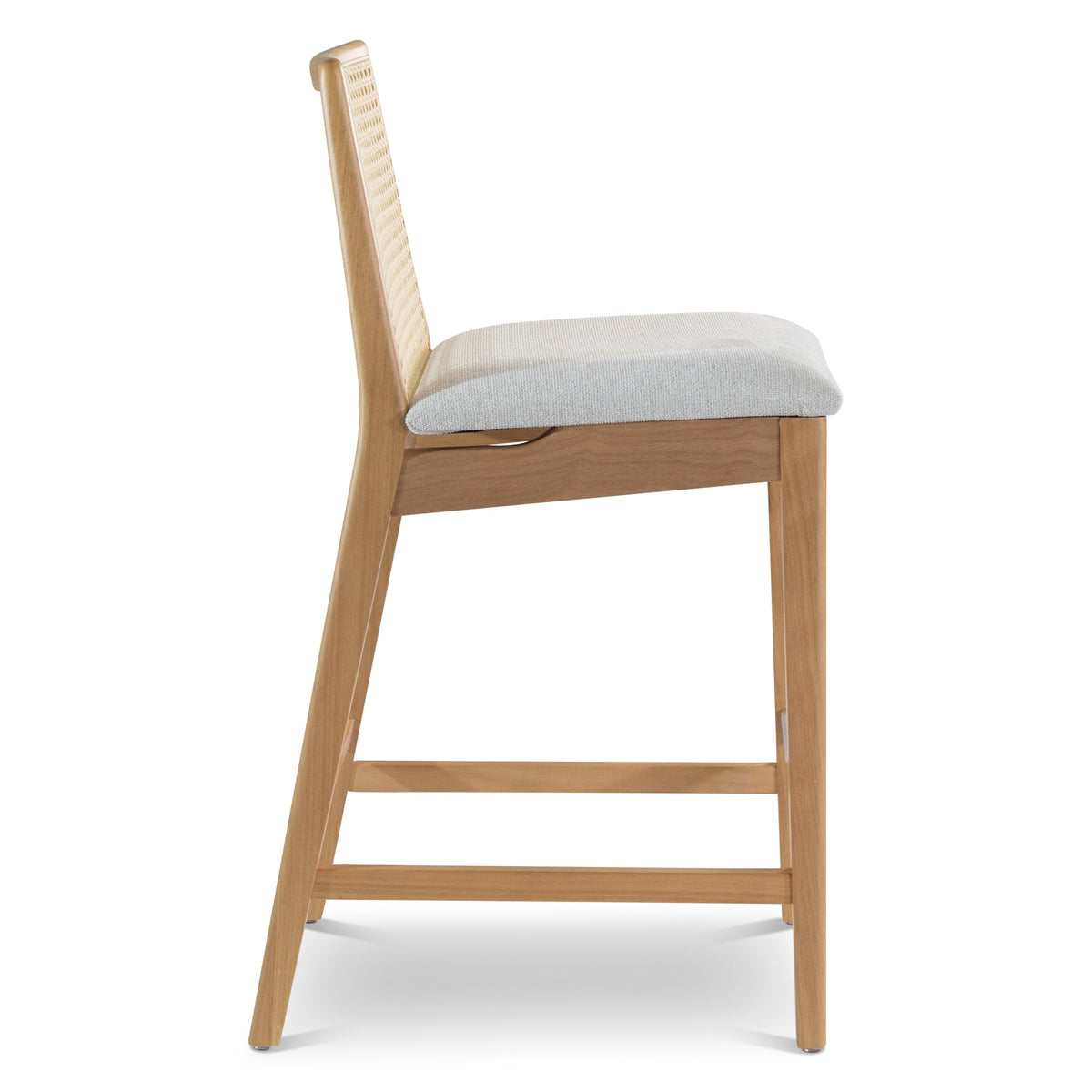 Nardia Cane Counter Stool Damasco, Harvest Natural, Counter Height by Urbia - detail 4