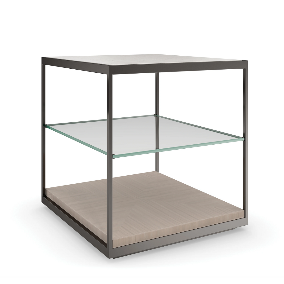 Quadrant Cartesian End Table 22" by Caracole - view 6