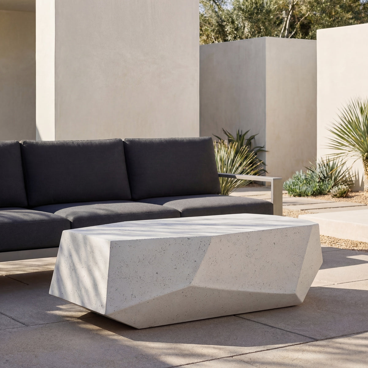 Kristal Coffee Table Ivory Terrazzo by Urbia - detail 4