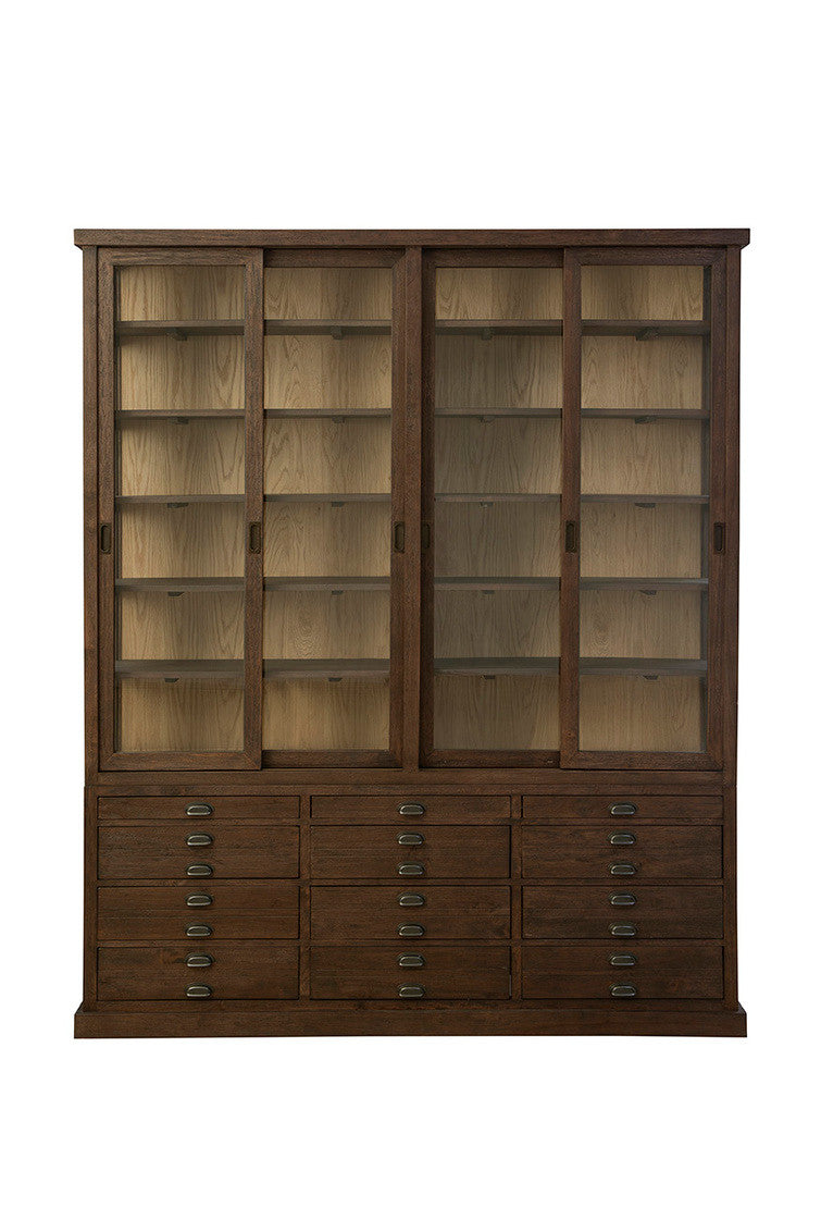 Brown Balmoral Display Cabinet - 75'