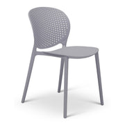 Metro Bailey Side Chair Set of 4 - Light Grey Seat by Urbia - product view