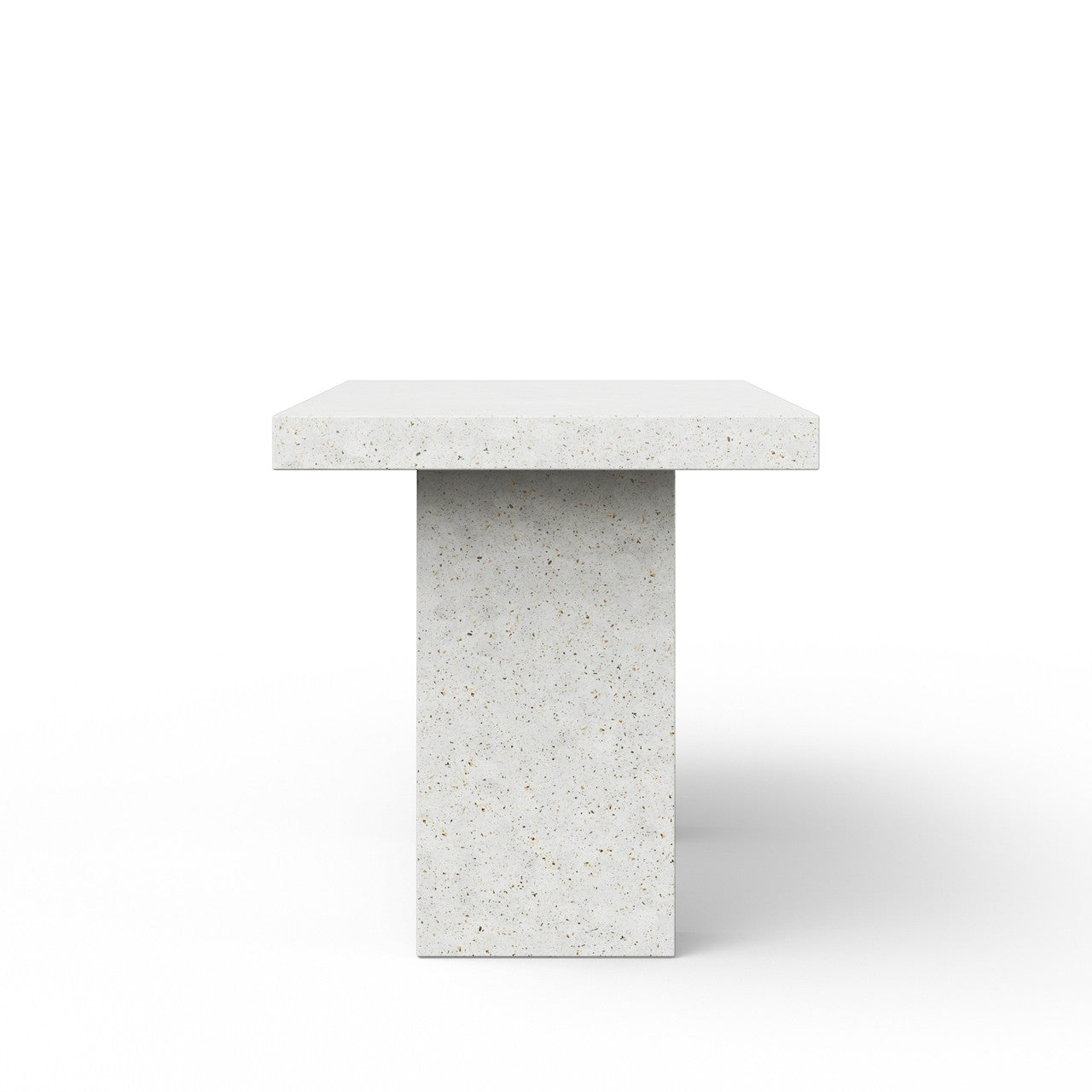 Mixx - Elcor - Bar Height Dining Table - 39.25" x 82.75" - Ivory Terrazzo