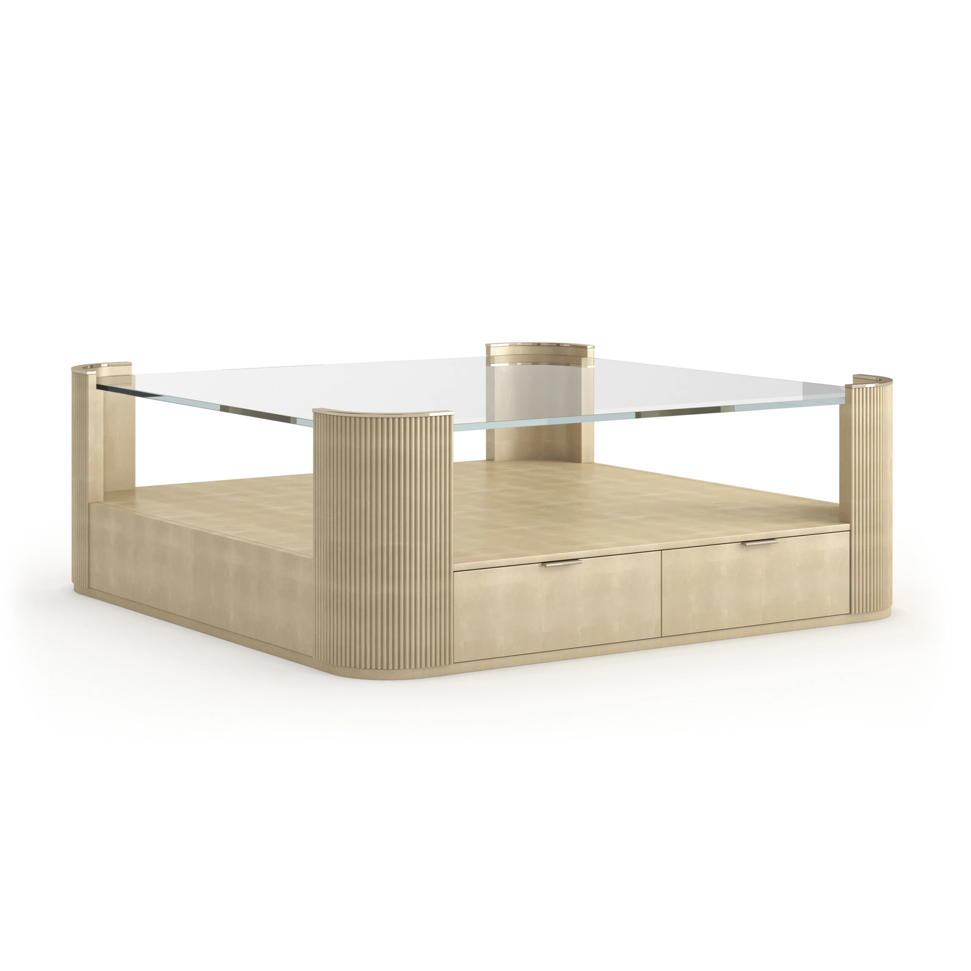 Love Square Cocktail Table 50" by Caracole - view 4