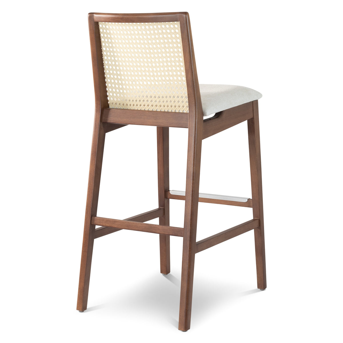 Nardia Barstool Nogal, Harvest Natural, Bar Height by Urbia - detail 4