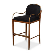 Auden Bar Stool, Black by Sarreid Ltd
