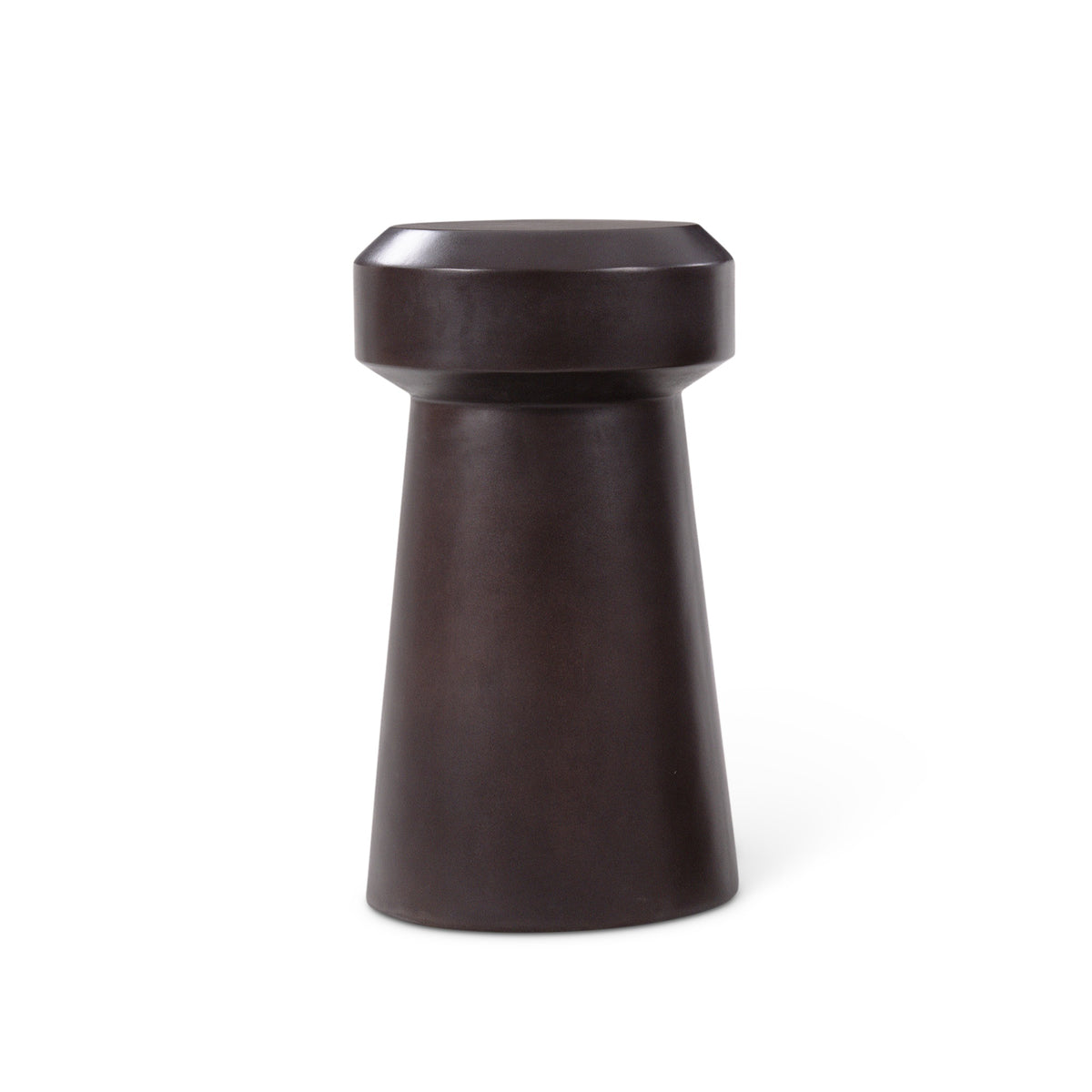 Magnus End Table Lava Brown by Urbia - product view
