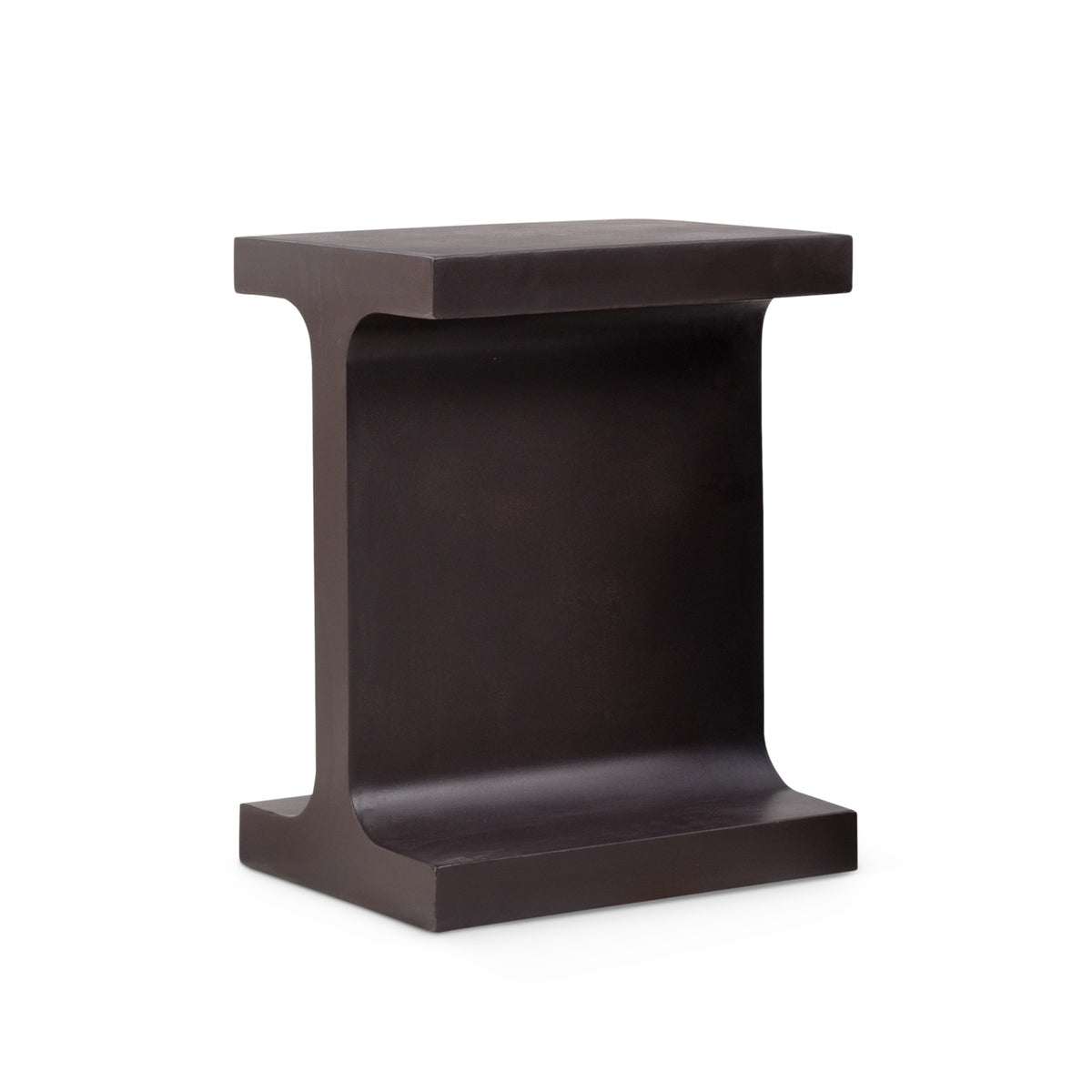 Justin End Table Lava Brown by Urbia - product view
