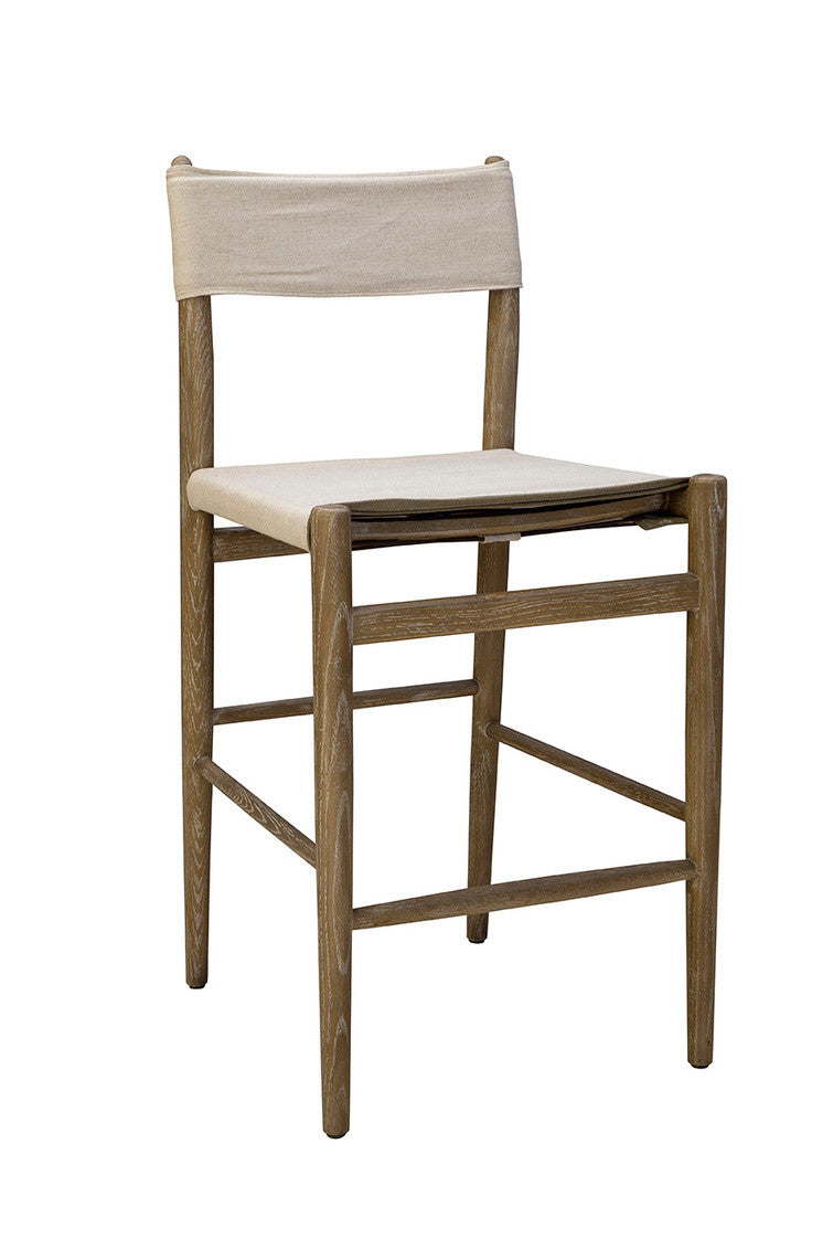 Linen Prescott Counter Stool - 18' | Zin Home – zinhome