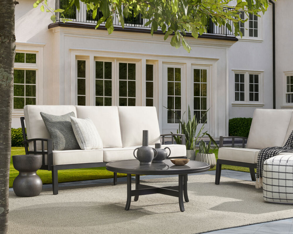 Arita Garden Stool RIT-002 - roomscene