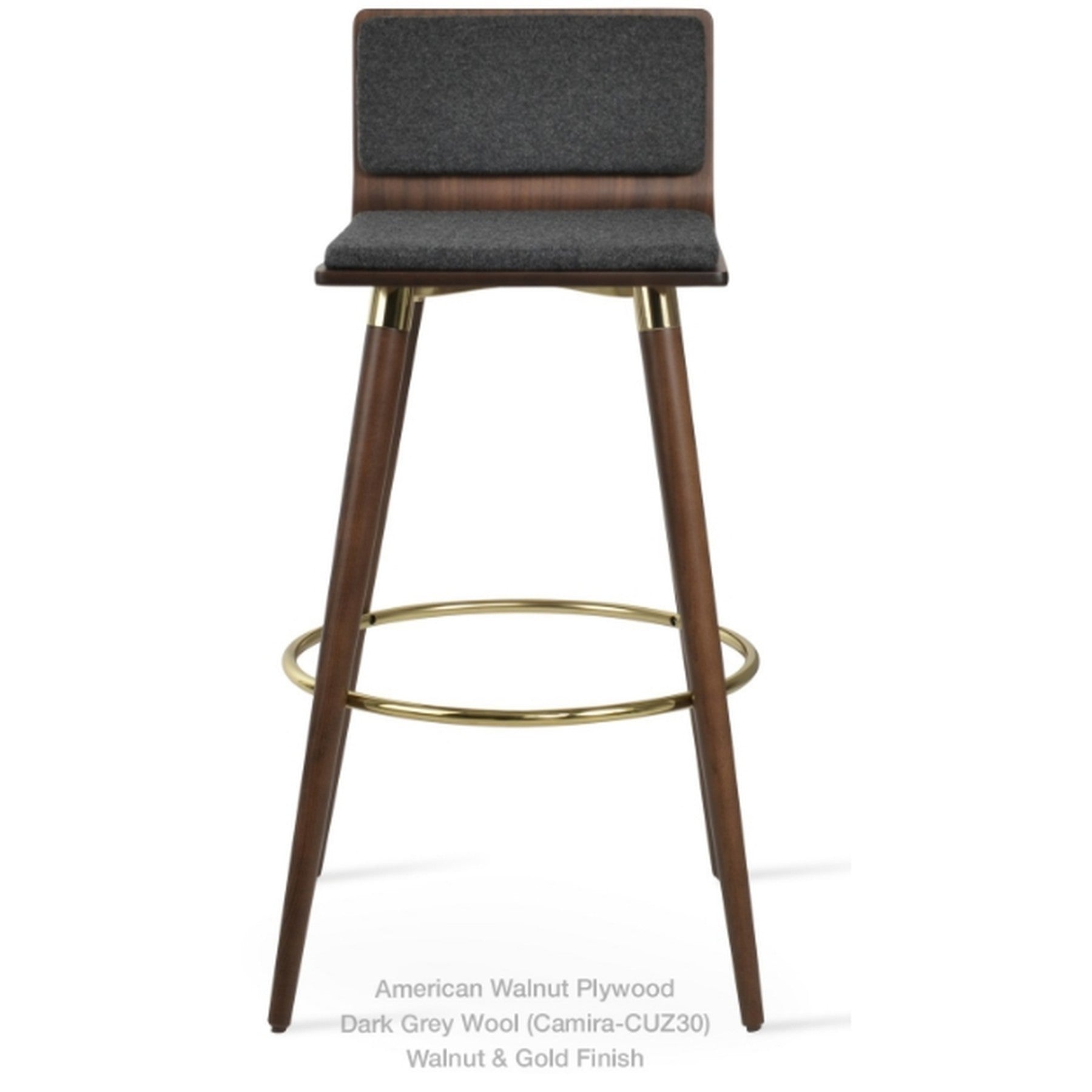 Falcon Dr Wood Stool | SohoConcept tight square image