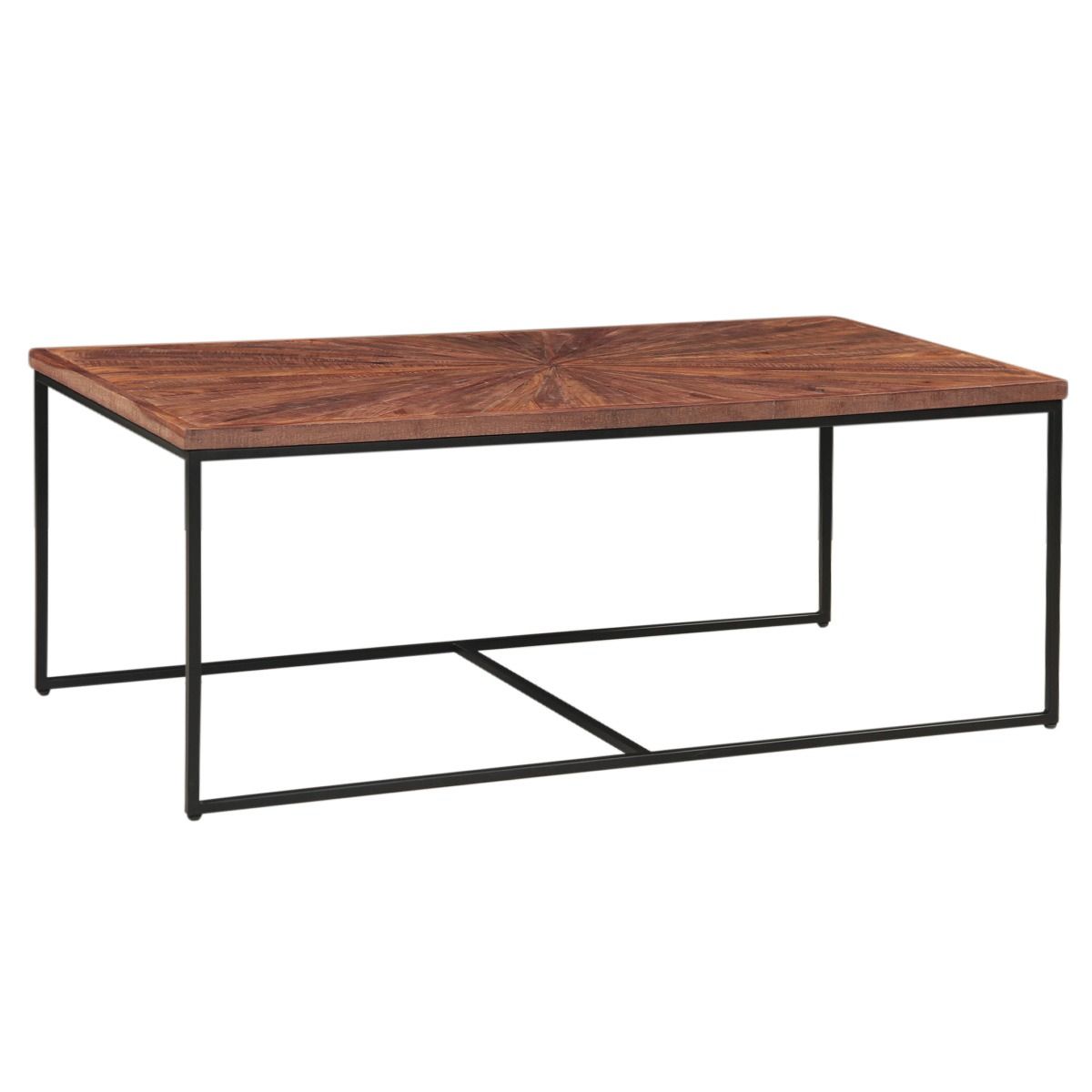 Aster 47" Nesting Coffee Tables in Sunburst Brownstone - image 4