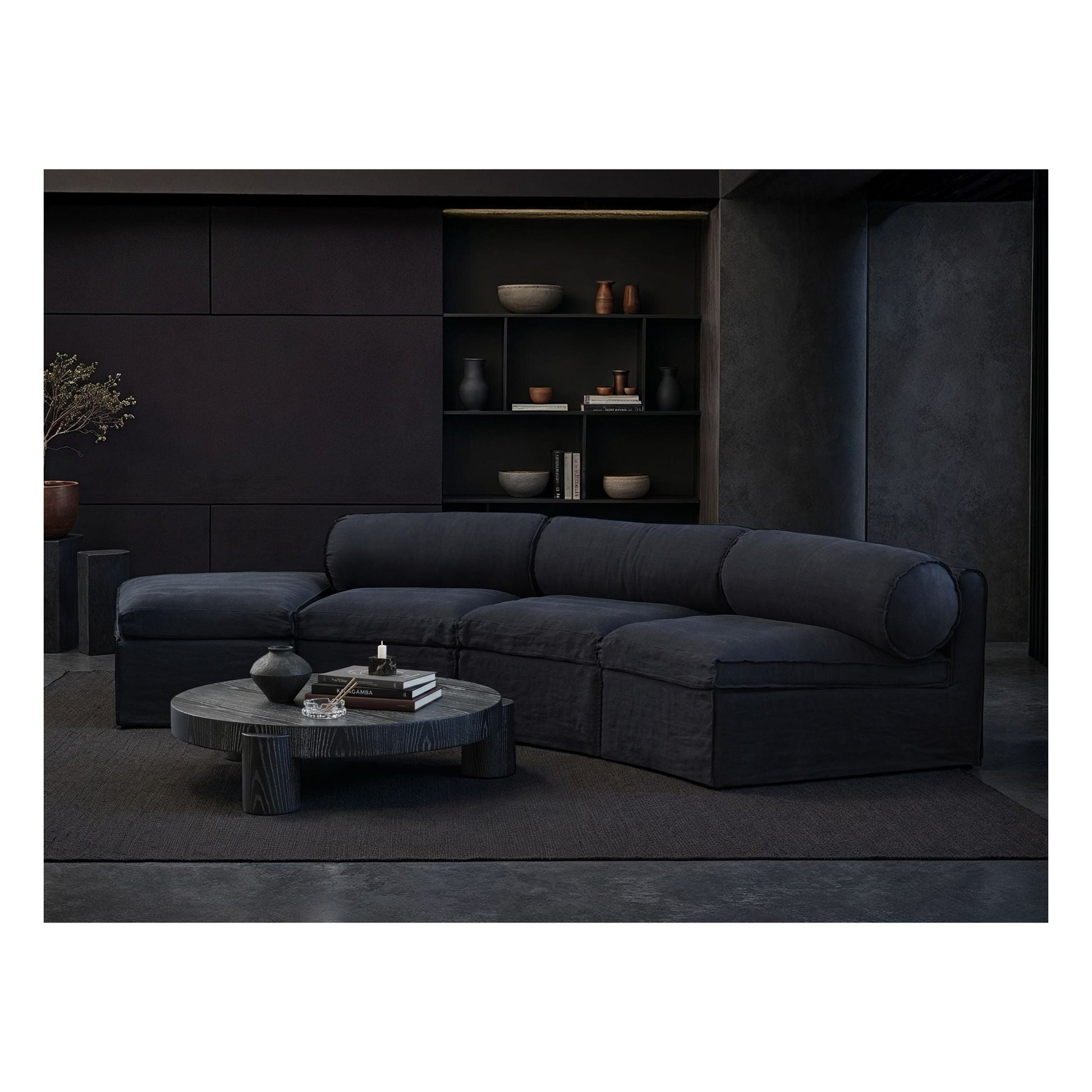 Fauna Sectional 3 Chaise and Ottoman by Mobital - image 4