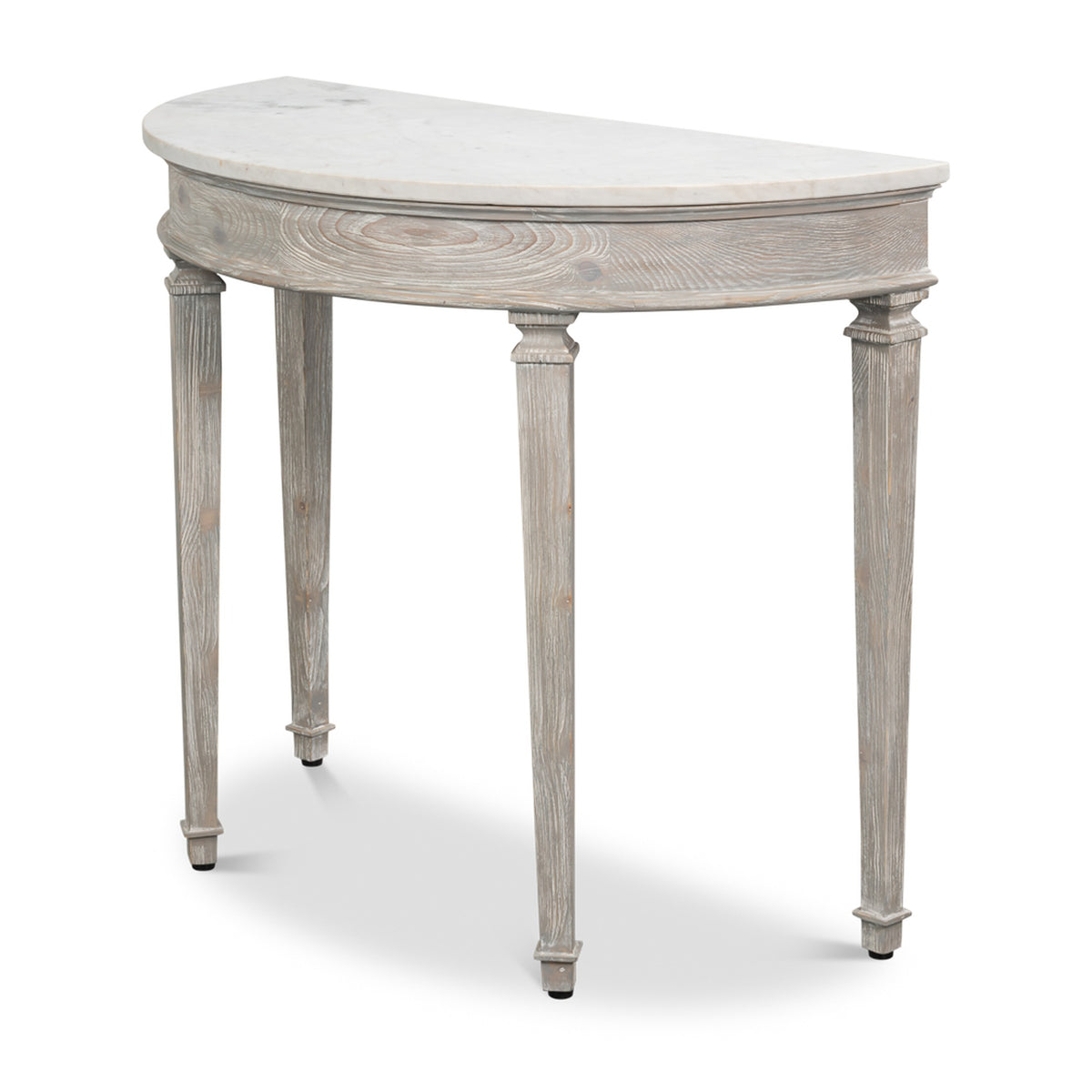 Wycliffe Drift Pine Demilune by Sarreid Ltd