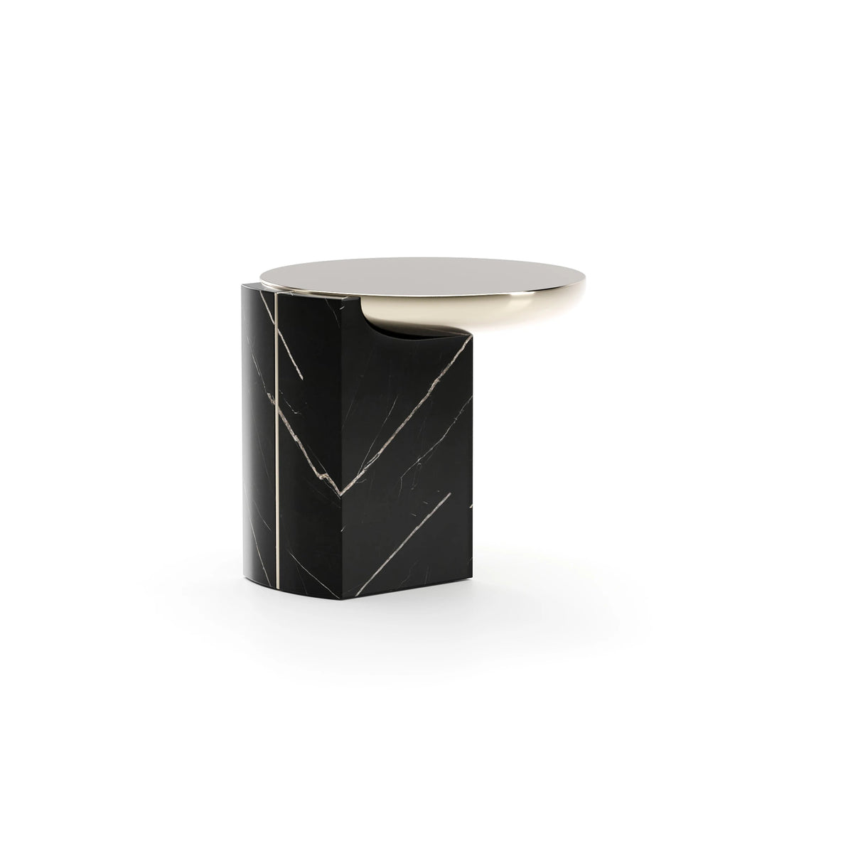 Overlap Side Table 22" by Caracole - view 5