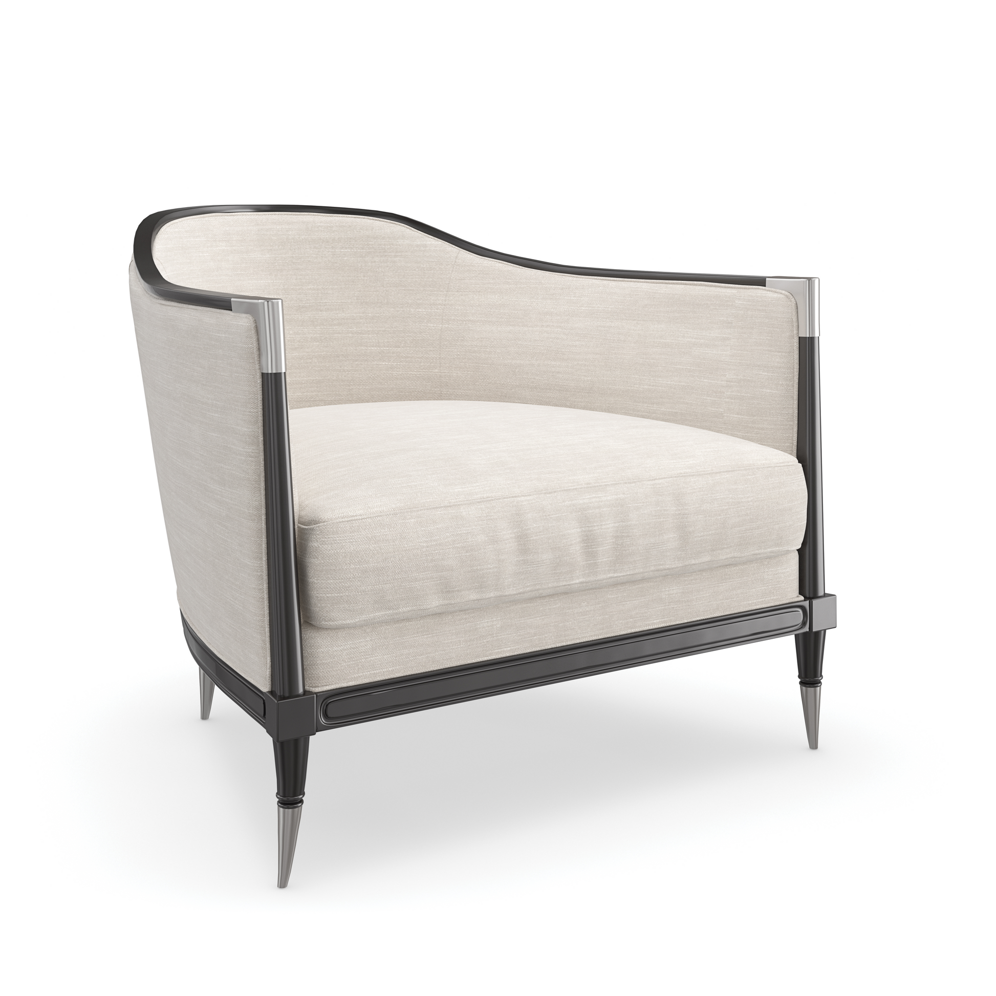 Splash of Flash Chair Almost Black 30.50" by Caracole - view 3