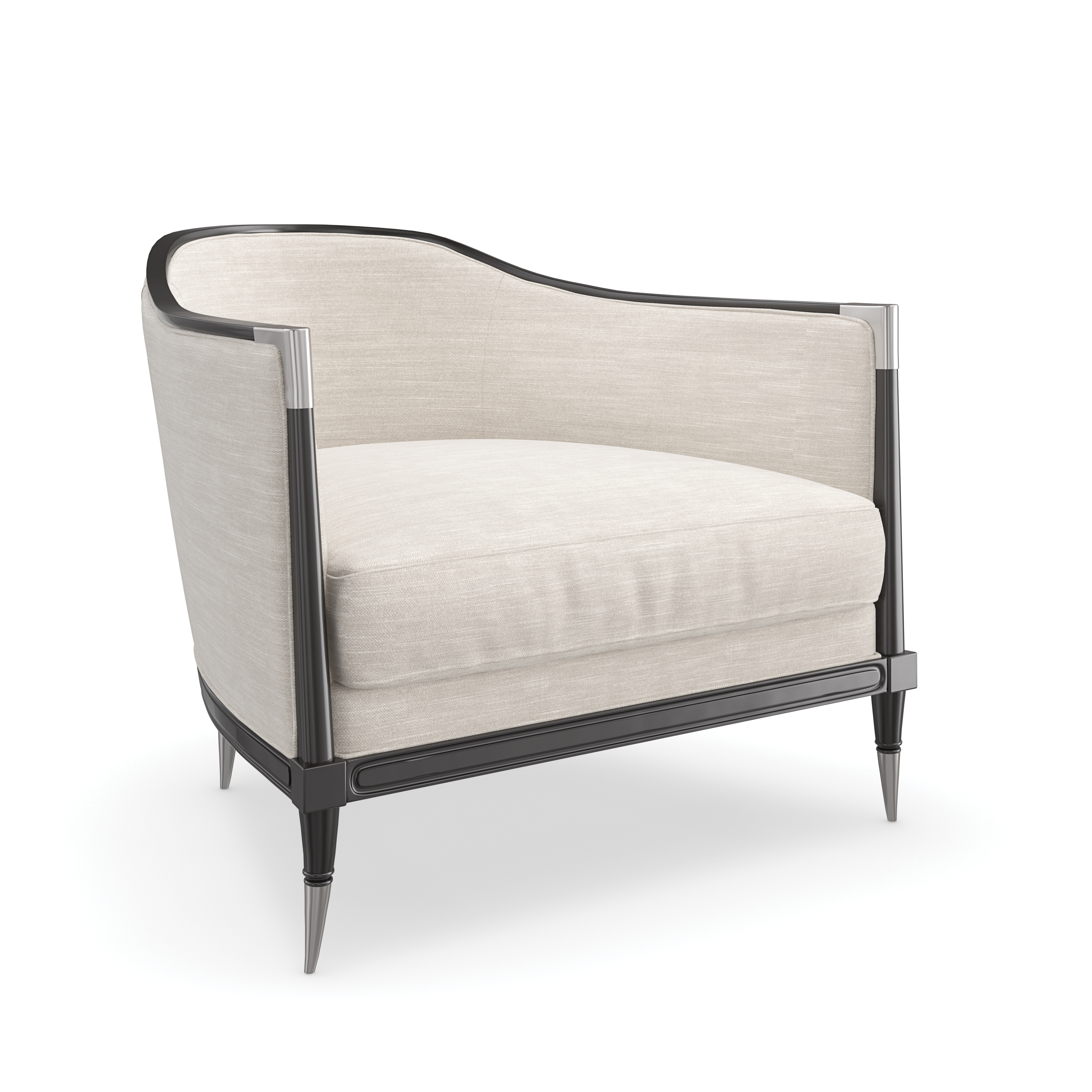 Splash of Flash Chair Almost Black 30.50" by Caracole - view 3
