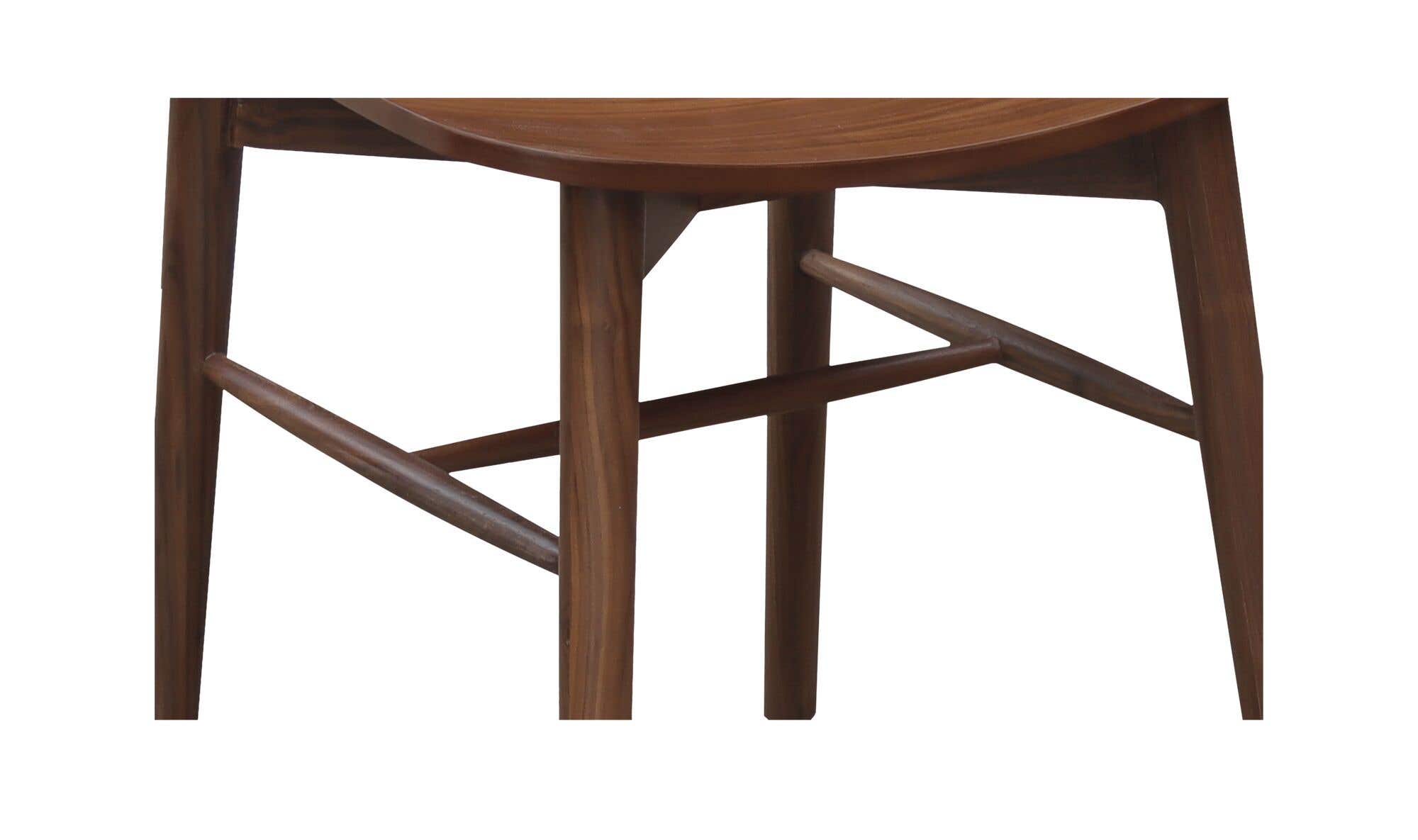 Marley Dining Chair Walnut-Set of Two by Moe's Home Collection - view 11