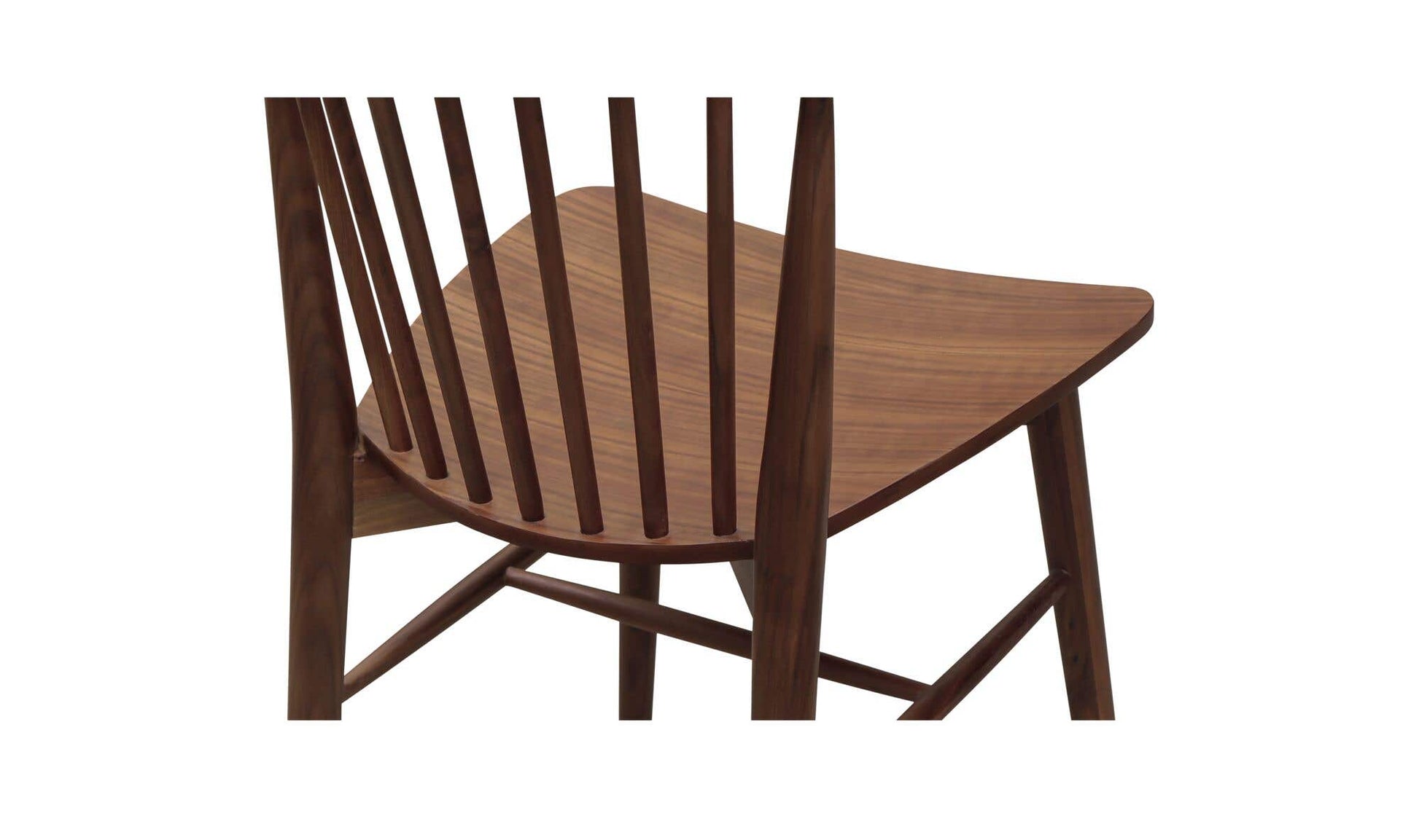 Marley Dining Chair Walnut-Set of Two by Moe's Home Collection - view 13
