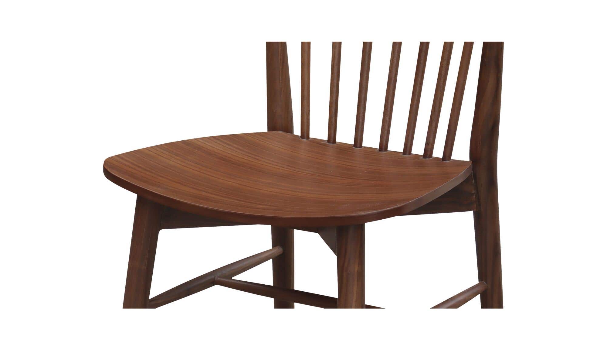 Marley Dining Chair Walnut-Set of Two by Moe's Home Collection - view 15