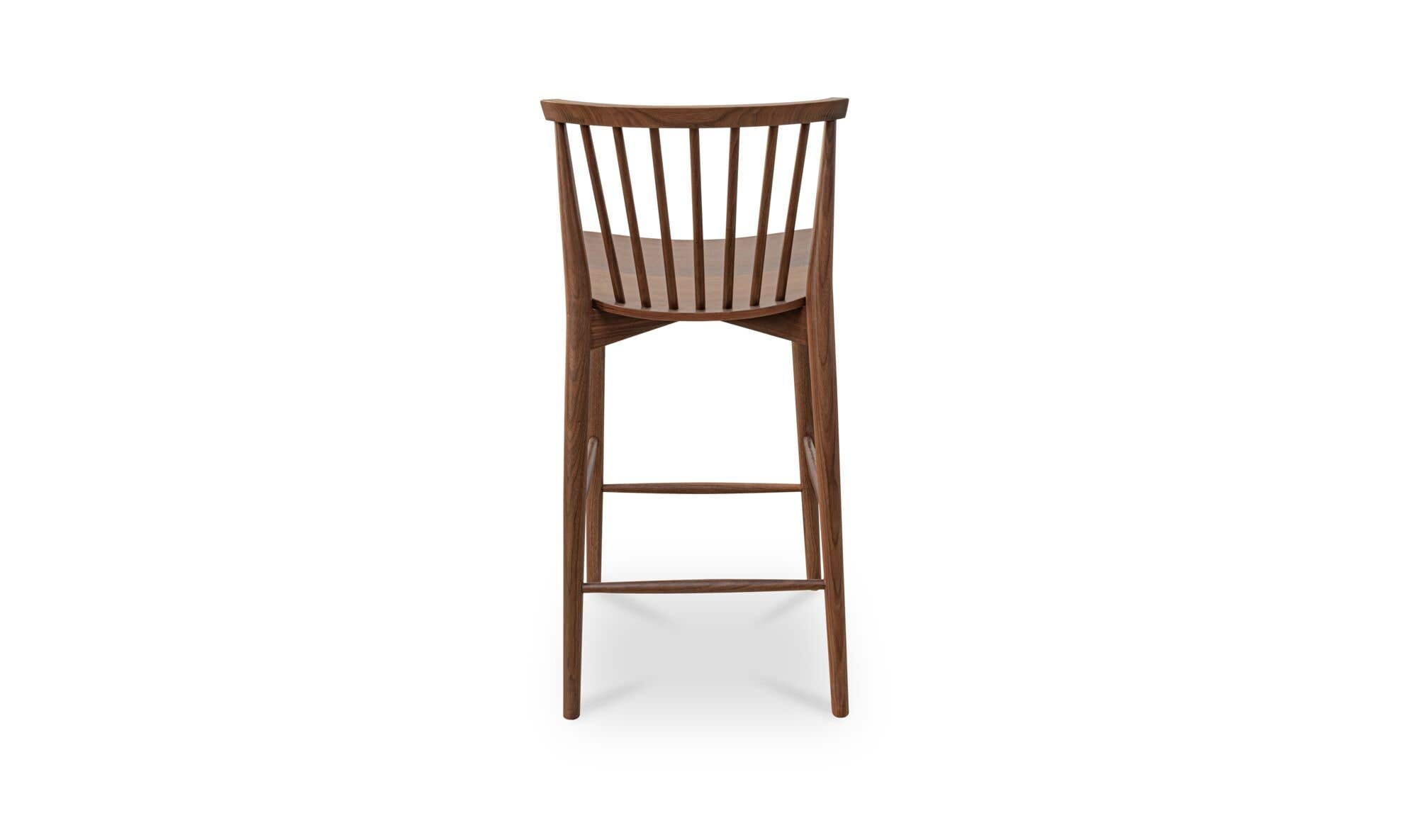 Marley Counter Stool Walnut by Moe's Home Collection - view 8