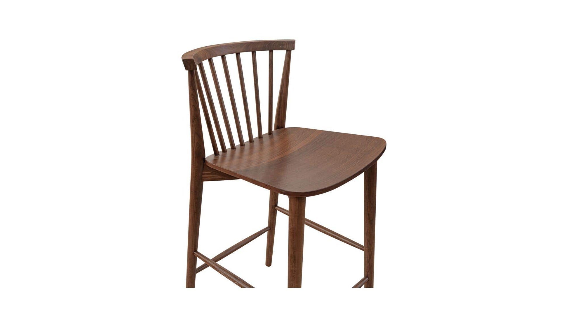 Marley Counter Stool Walnut by Moe's Home Collection - view 11