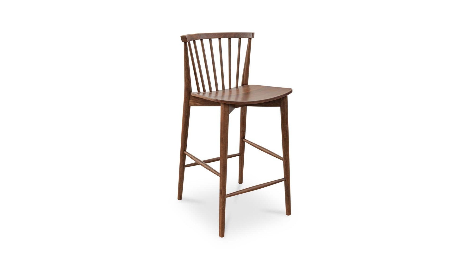 Marley Counter Stool Walnut by Moe's Home Collection - view 6