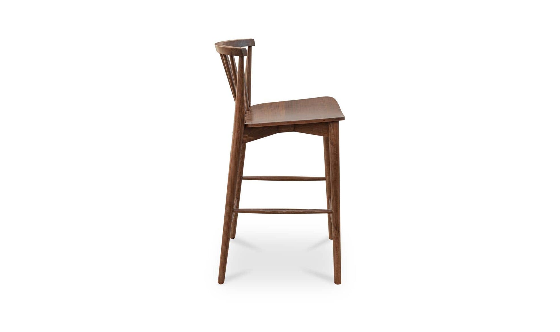 Marley Counter Stool Walnut by Moe's Home Collection - view 7