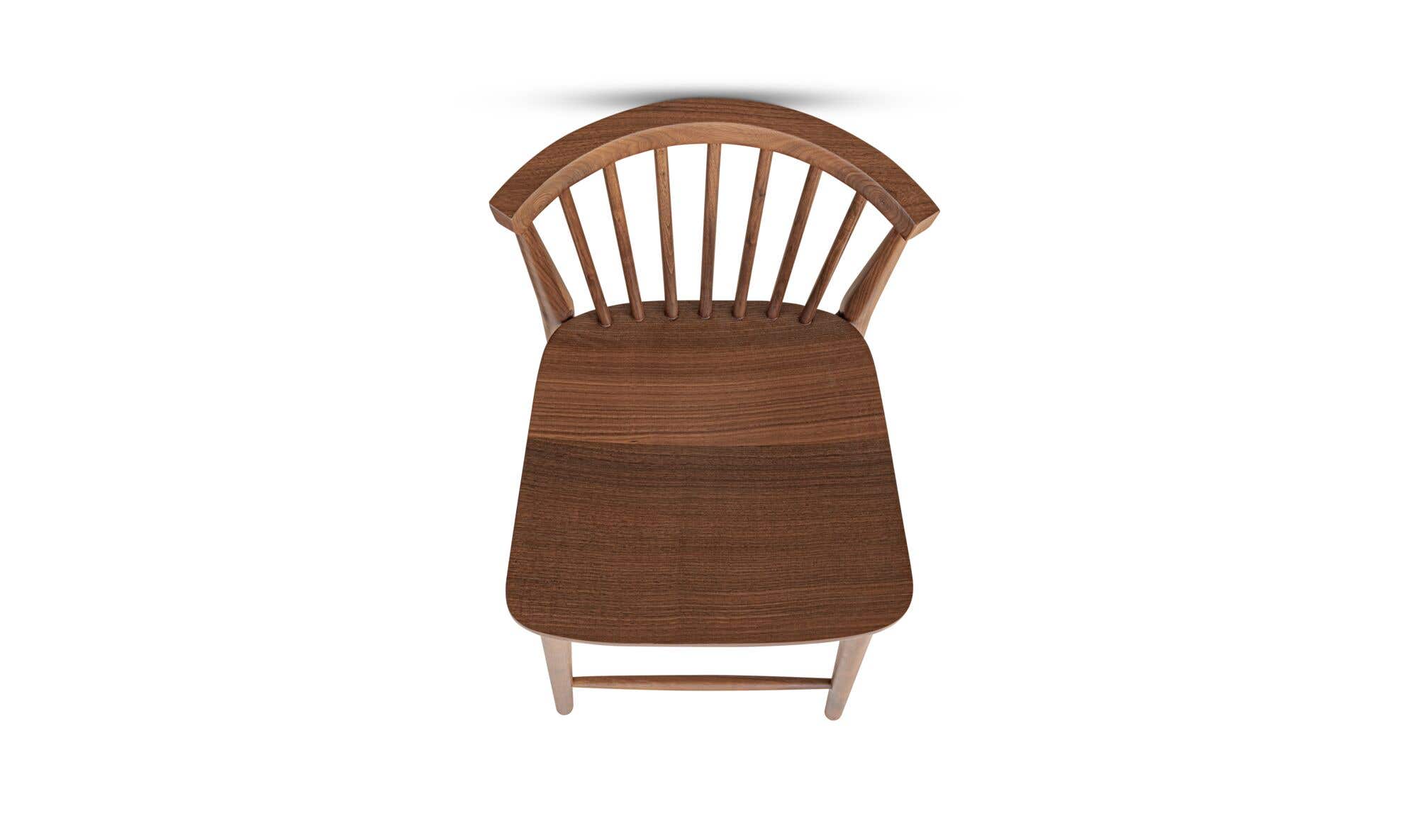 Marley Counter Stool Walnut by Moe's Home Collection - view 10