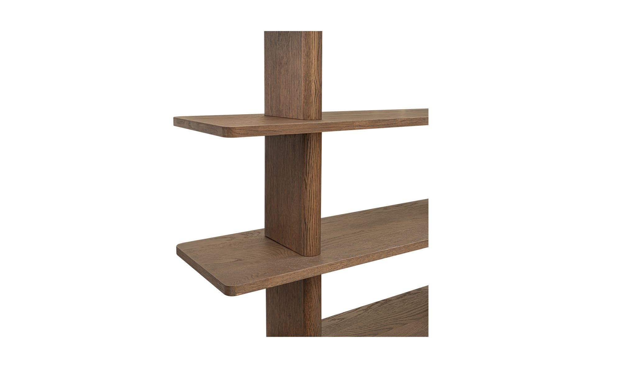 Casey Bookcase Large Dark Brown by Moe's Home Collection - view 9