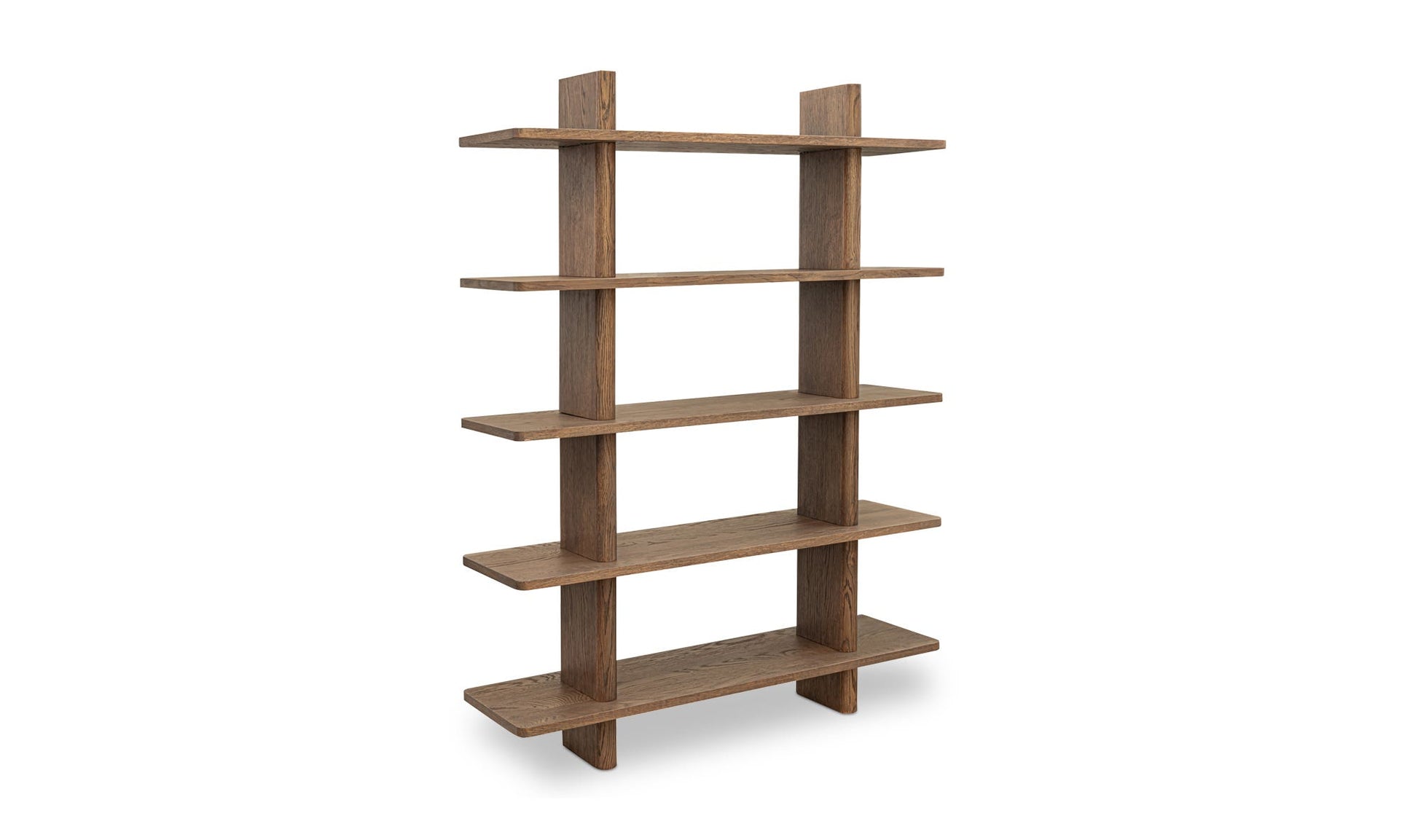 Casey Bookcase Large Dark Brown by Moe's Home Collection - view 7
