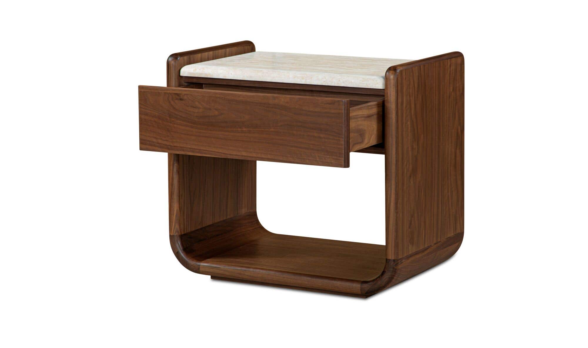 Enns Nightstand Dark Brown by Moe's Home Collection - view 7