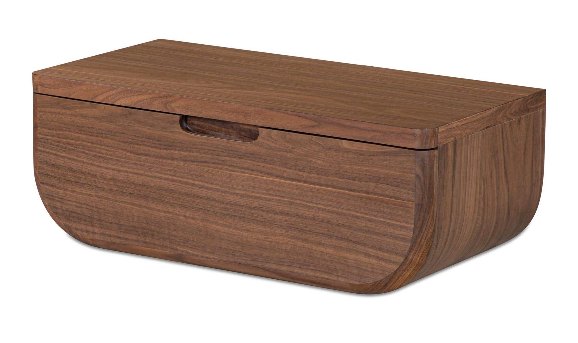 Hettie Floating Nightstand Dark Brown by Moe's Home Collection - view 6