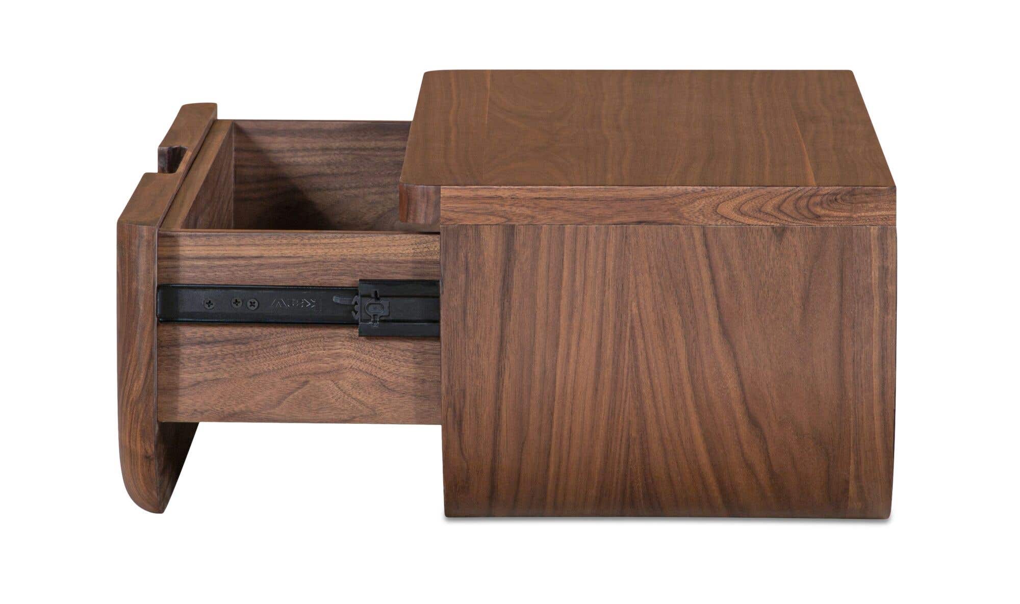 Hettie Floating Nightstand Dark Brown by Moe's Home Collection - view 9