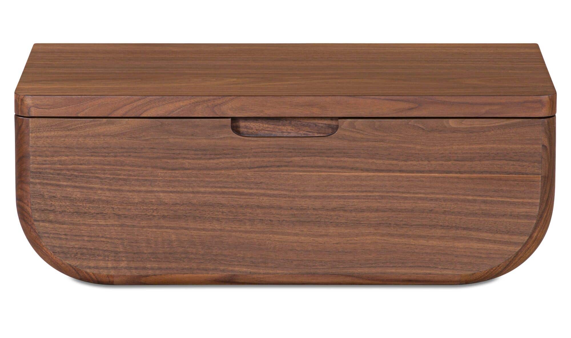 Hettie Floating Nightstand Dark Brown by Moe's Home Collection - view 4