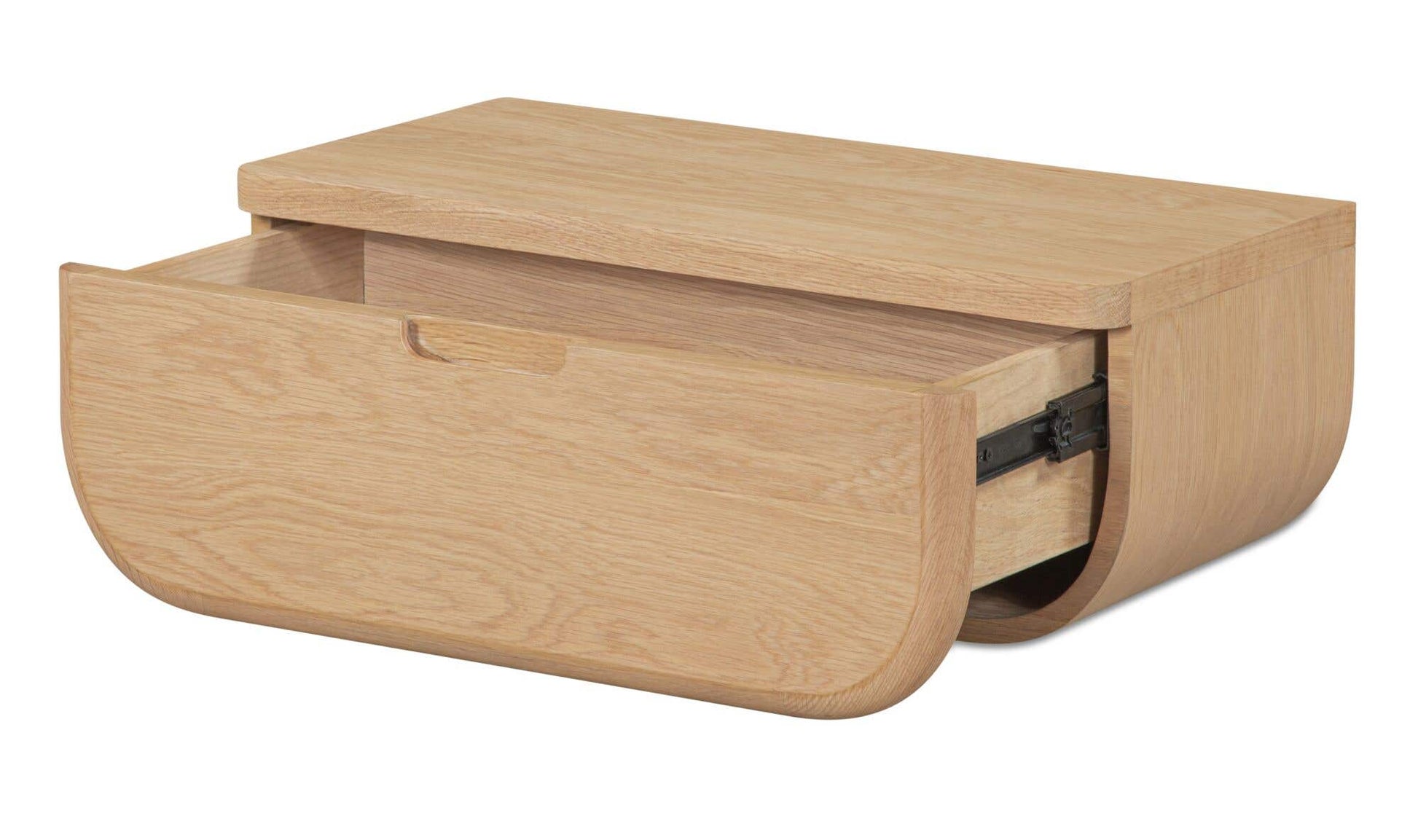 Hettie Floating Nightstand Natural by Moe's Home Collection - view 7