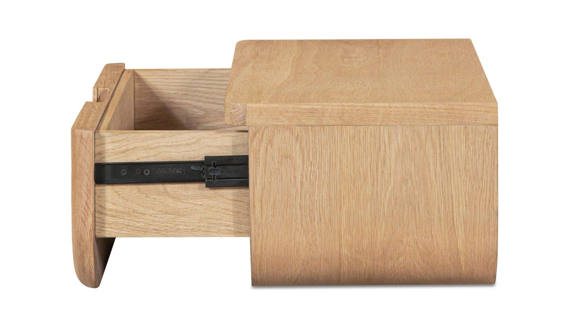 Hettie Floating Nightstand Natural by Moe's Home Collection - view 9